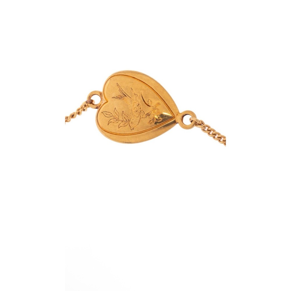 Burberry Multichain Pendant Necklace Gold Tone Black Marbled Resin Box Italy NEW - Picture 4 of 13